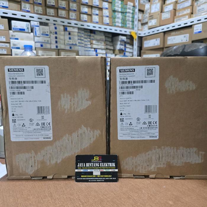 6SL3210-1KE18-8AF1 INVERTER SIEMENS 4kW 5Hp 380V Sinamics G120C PN