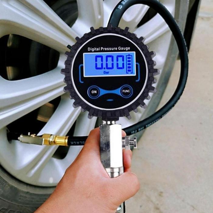 Engine Compression Tester Digital Compression Tester Gauge 200 Psi