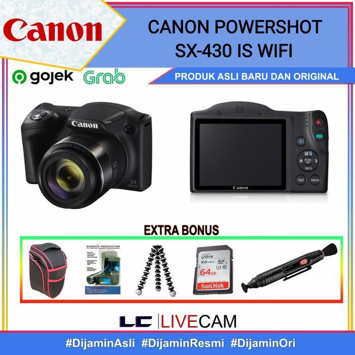 CANON POWERSHOT SX-430 IS / KAMERA CANON SX430 IS / CANON SX430 IS - BOX POLOS ( DISPLAY), STANDARD 