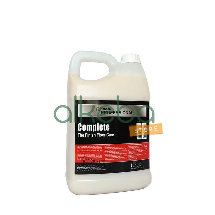 SC Johnson New Complete 4L - Pelapis Pengkilap Lantai Vinyl & Sealer Floor Finish - Cairan Poles