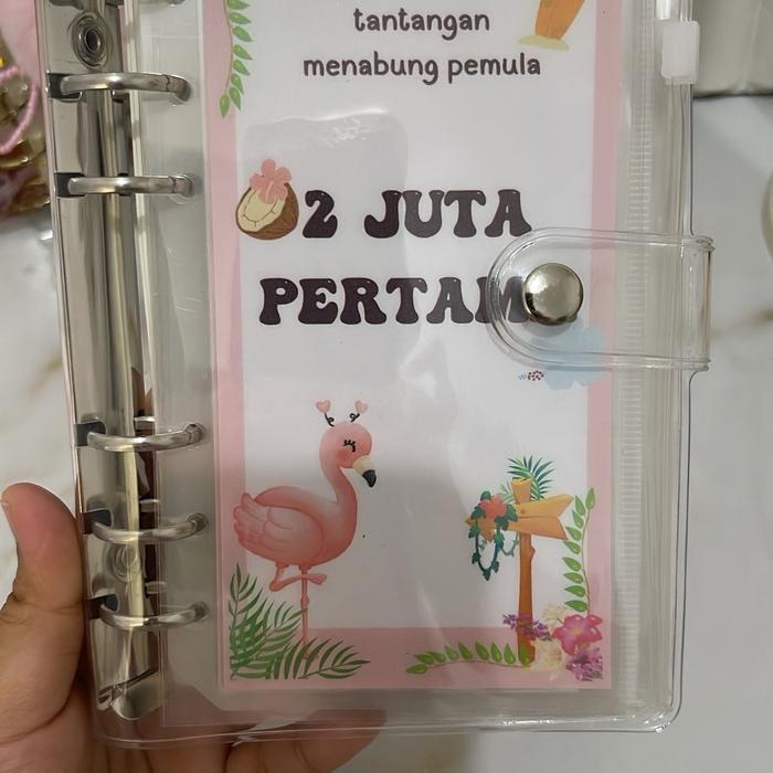Terlaris Tantangan menabung pemula 1 juta pertama menabung pakai binder binder menabung binder