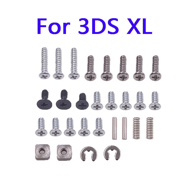 For 3Ds Ll Full Set Screw Sets Replacement For Nintendo 3Ds Xl