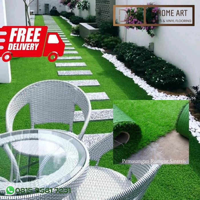 Karpet Rumput Sintetis Swiss 3cmRumput PalsuRumput Plastik 1m x 1m