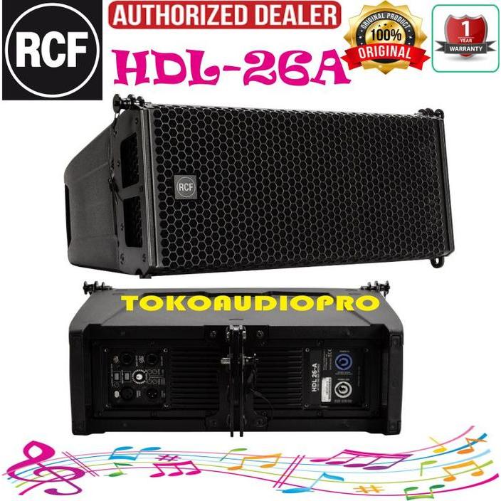 Rcf Hdl 26-A Aktif Speaker Line Array Module Rcf Hdl26A Co