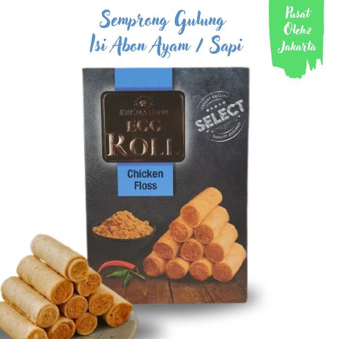Egg Roll Krisma Food Semprong Gulung Isi Abon Sapi Ayam