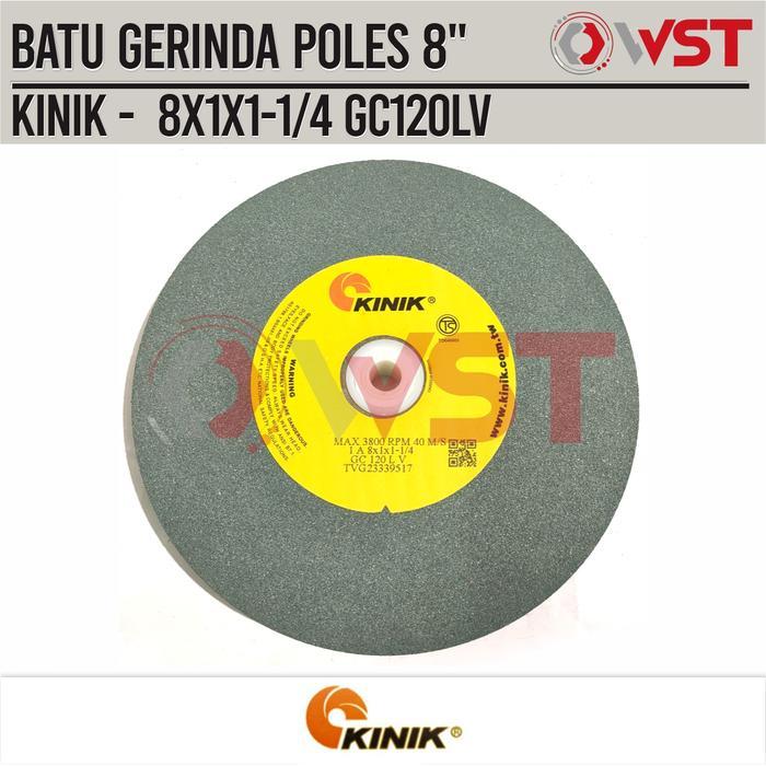 Kinik Batu Gerinda Duduk 8Inch Gc120 / Batu Asah 8X1X1-1/4 Grit 120