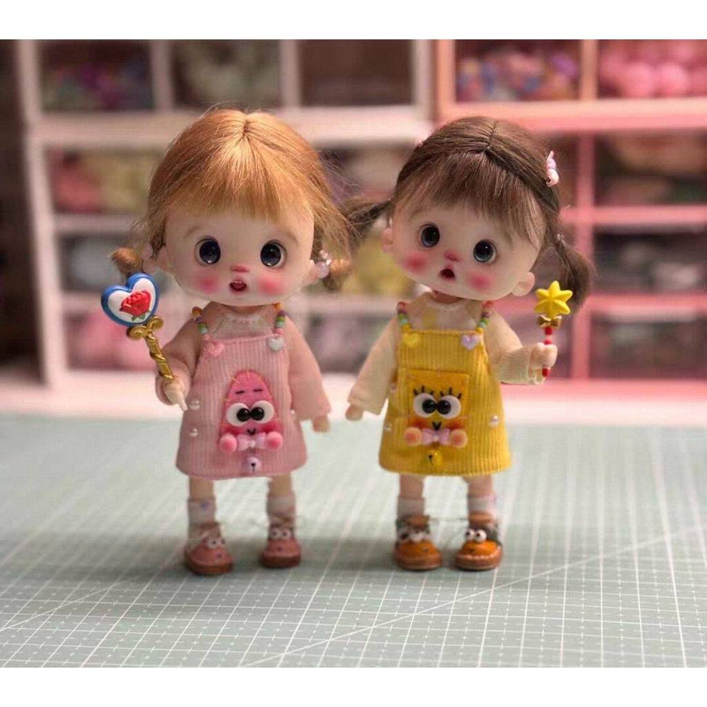 Ob11 Dolls Ob Dolls Clothes Gsc Clothes Wigs Is Similar Hair Random Eyes No Shoes Dolls