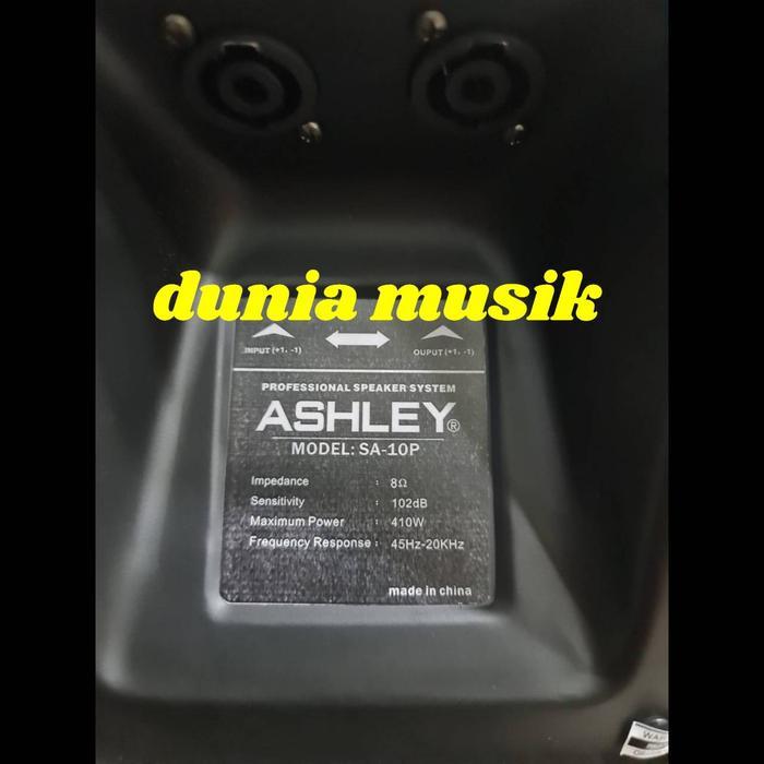 Speaker Ashley Line Array Sa10P Sa 10P Sa 10 P Original Co