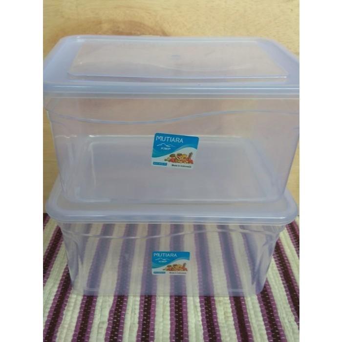 Toples Tempat Makan Kotak Bening Sealware 2500 ML / Toples KMP 2500ML