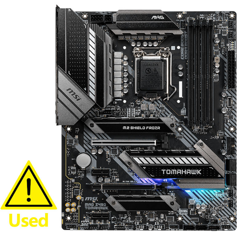 Msi Mag Z490 Tomahawk Lga 1200 Intel Z490 6Gb/S Atx Intel Motherboard