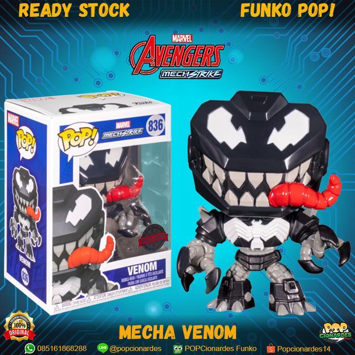 Funko POP Marvel - Avengers Mech Strike - Venom Mech Strike #836