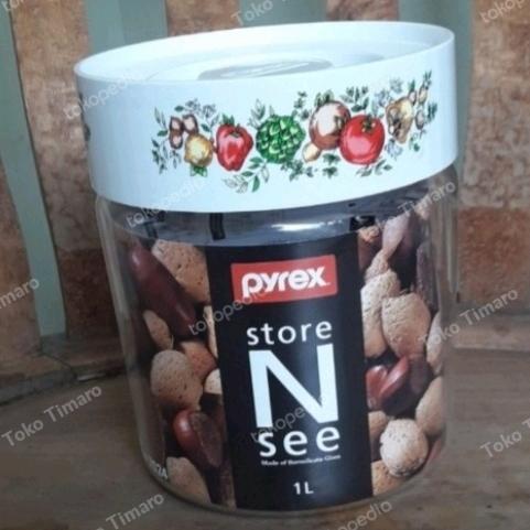 (PROMO RAMADHAN) "RAMADHAN SPECIA L" TOPLES PYREX STORE N SEE, 1L (7024-8) PREMIUM TERMURAH TERLARIS