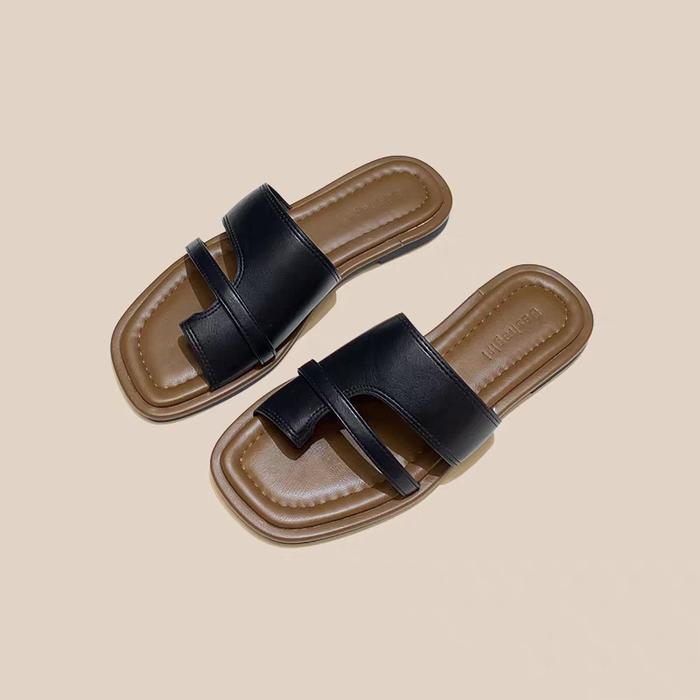 Sandal Teplek Wanita - Sandal Teplek Empuk - Sandal Jepit Wanita - Sandal Elegan Simple