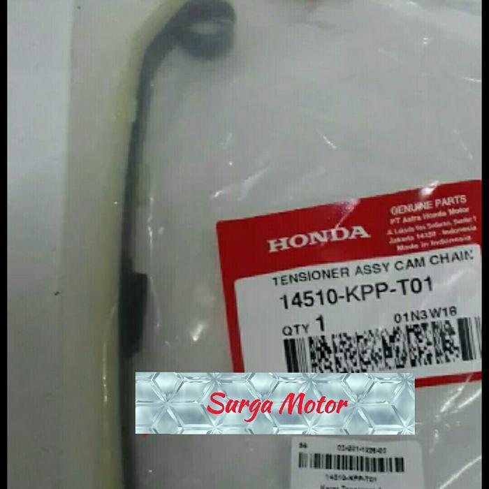 TENSIONER CAM CHAIN LIDAH KAMPRAT ATAS CB150R OLD CBR150 INDO ORI AHM