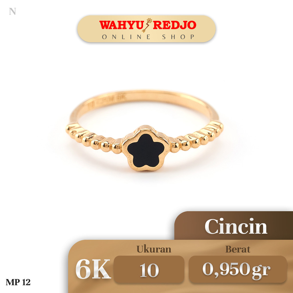 Cincin Emas Kadar 6K Wahyu Redjo CC-6K 30781840
