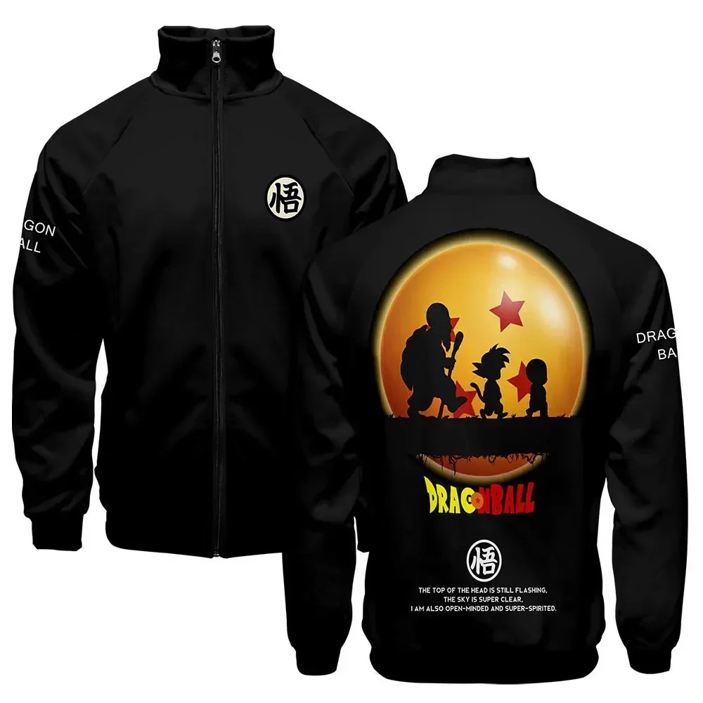Dragon Ball Son Goku Streetwear Baseball Uniform Adult Costume Jacket Men Women Spring Fall Cardigan