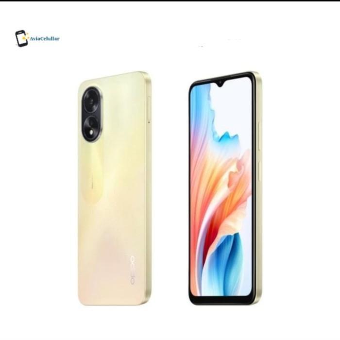 Oppo A38 4/128GB | 6/128GB 33 Watt, 5000 mAh Garansi Resmi promo - Gold, 4/128
