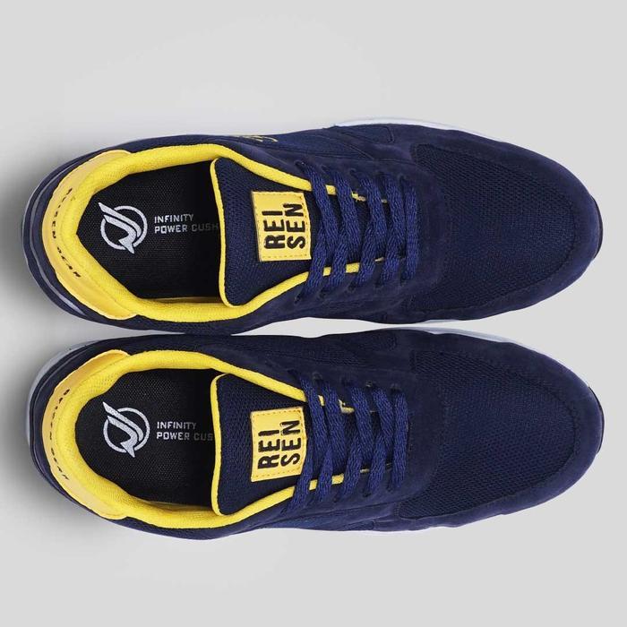 Reisen Gear - Makaw Sepatu Safety Model Sporty Ujung Besi Redy Stok