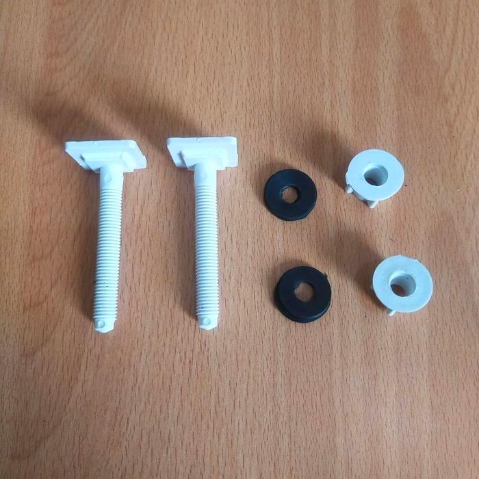 Baut Tutup Closet Model Geser / Kotak