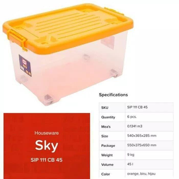 Container Box Shinpo Sky Cb 45 / Box Container Shinpo Cb 45