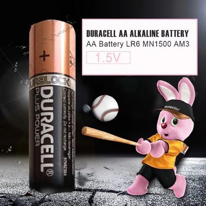 Duracell Bateri Alkaline Aa & Aaa 4 Pcs/Kartu Tahan Lama Hemat Uang Duracell Aa Aaa 4 Pcs [1 Card]
