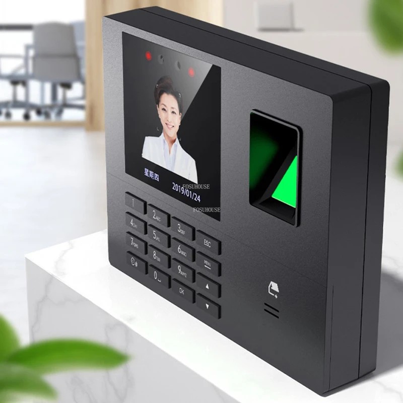Modern Office Face Recognition Punch Card Access Control Fingerprint Face Recognition Device Company