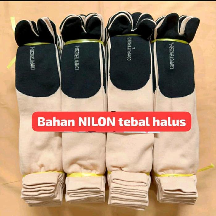 kaos kaki jempol wanita bahan nilon tebal
