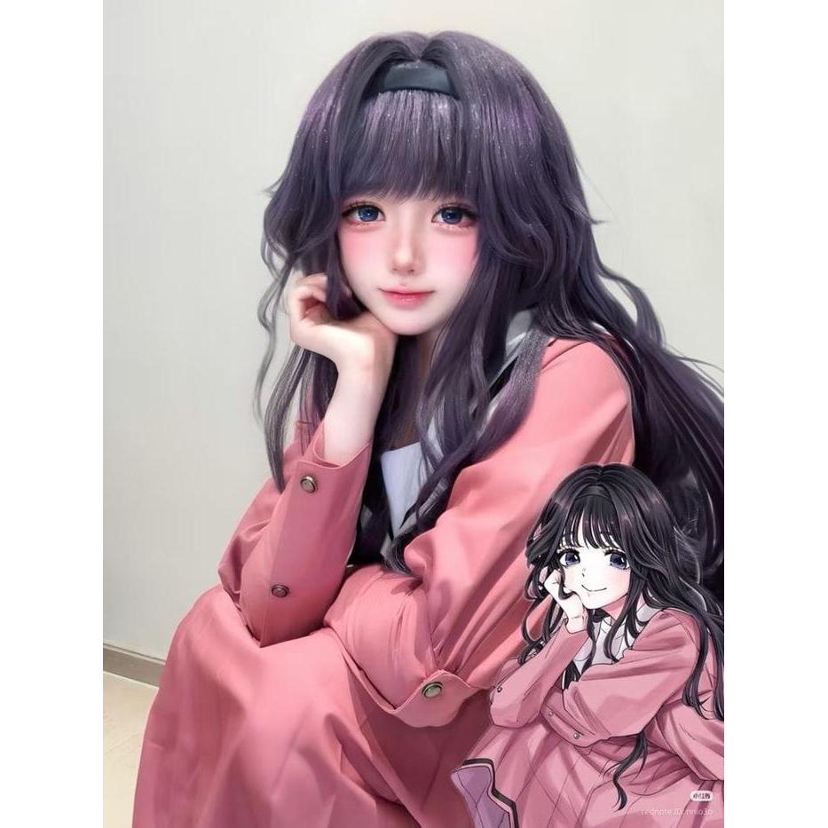 (Pds) Cosplay Waguri Kaoruko Kostum Kaoru Hana Wa Rin To Saku