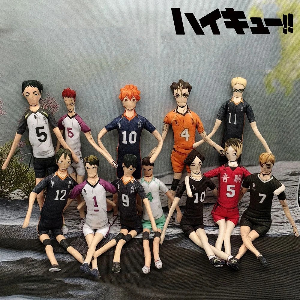 Anime Haikyuu Hinata Shoyo Kozume Kenma Cosplay Plush Doll Stuffed Dolls Room Decoration Abstract
