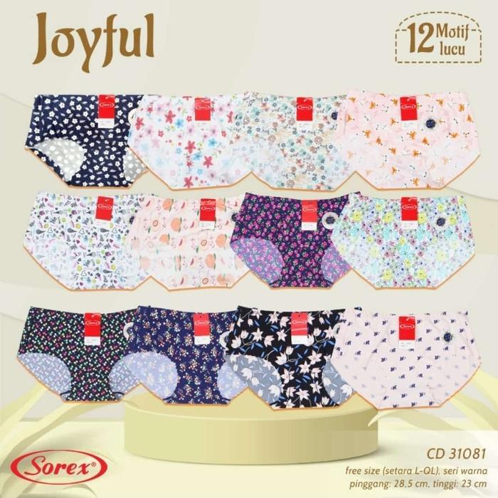 Cd Seamless Sorex Celana Dalam Wanita Seamless Motif Muat Jumbo Size
