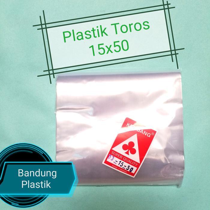 Plastik Toros Panjang 15X40 / 15X50 / 15X55 Pp Kerupuk / Terompet