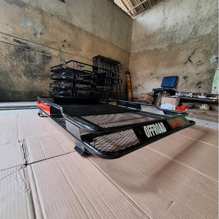 ROOF RACK BAGASI ATAS MOBIL MODEL JEPIT ROOF RAIL LANGSUNG ATAU PNP MOBIL RUSH LAMA CAR