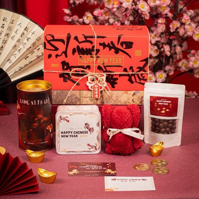 Hampers Imlek Chinese New Year // Box Parsel Chinese New Year // Kado CNY