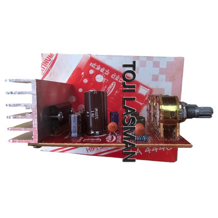 la4440 12v car aktif aktiv speaker pcb kit stereo 12 v volt la 4440 25w 25 w watt accu aki dc bisa