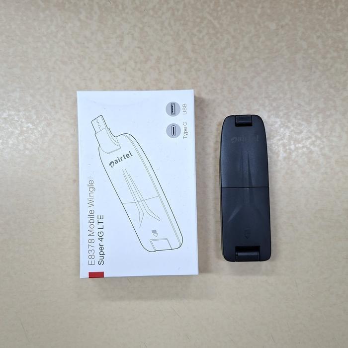USB MODEM AIRTEL E8378 USB / TYPE C WIFI Support 150mbps - SBS
