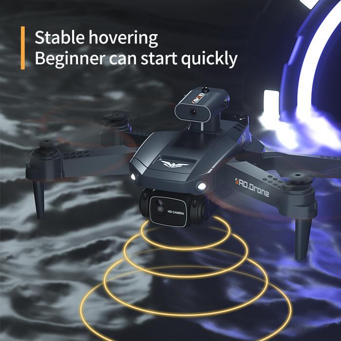 JJRC H106 RC DRONE QUADCOPTER WITH 4K PROFESSIONAL DUAL CAMERA 4CH FOLDABLE DRONE OBSTACLE AVOIDANCE