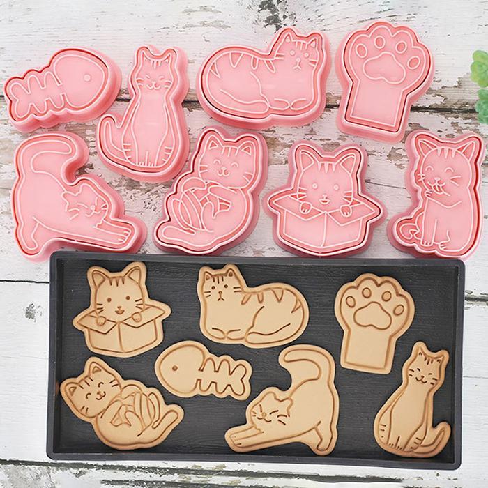 CARTOON CAPYBARA SHAPED COOKIE CUTTER KIT ANIMAL FONDANT BISCUIT MOLD CAKE DECORATION TOOLS BAKING
