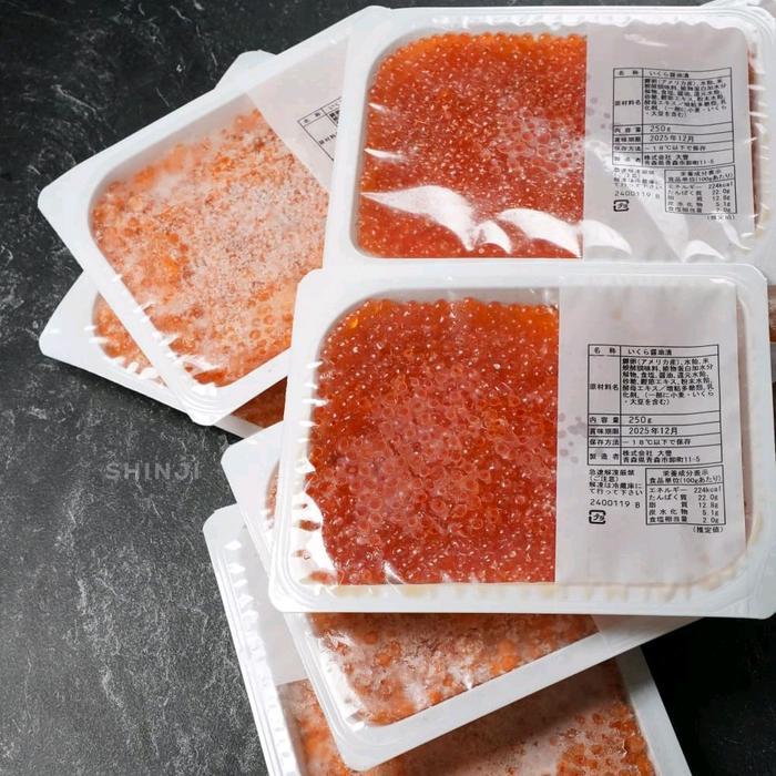 Import Ikura Shoyu Zuke Salmon Roe 500g