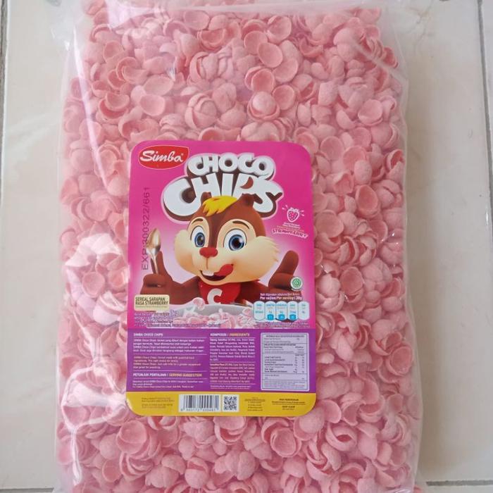 Simba Choco Chips Coklat 1 Kg Snack Makanan Ringan Cemilan Camilan Jajanan Kiloan Grosiran Murah