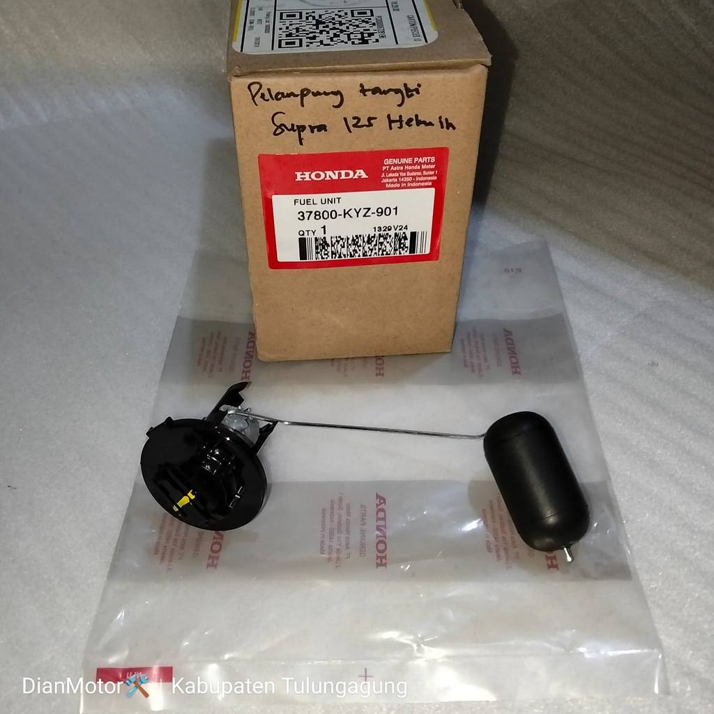 AHM 37800KYZ901 PELAMPUNG TANGKI SUPRA 125 HELM IN ONLY ORIGINAL