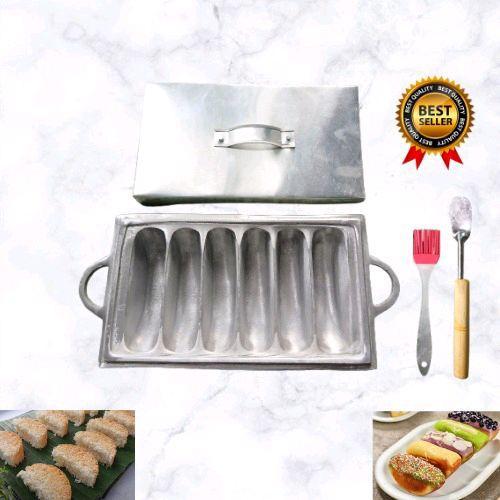 Cetakan Kue Pukis Besar Pancong Rangin 6 Lubang