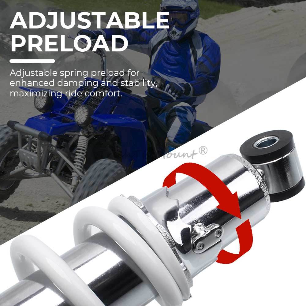 For Yamaha YFZ 350 YFZ350 Banshee 1987 - 2006 ATV Accessory Damping Suspension Shock Absorbers