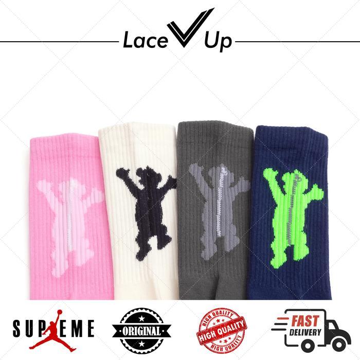 TerbaruBest Seller Kaos Kaki We11Done Teddy Bear Socks Welldone Tube Socks