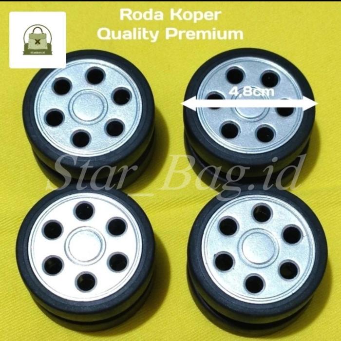 RODA KOPER DOUBLE WHELLS PREMIUM COCOK UNTUK KOPER LOJEL, DELSAY, ELLE