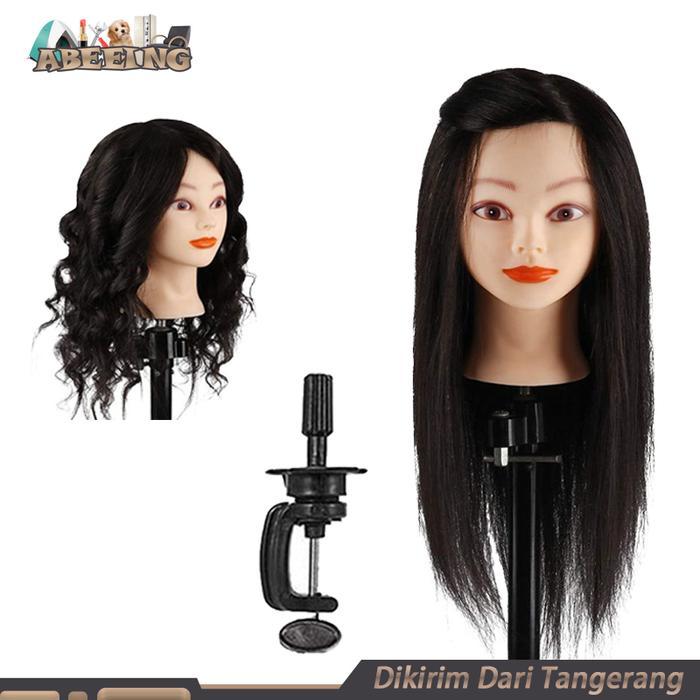 Manekin Rambut 100% Rambut Asli/Mannequin Manekin Kepala