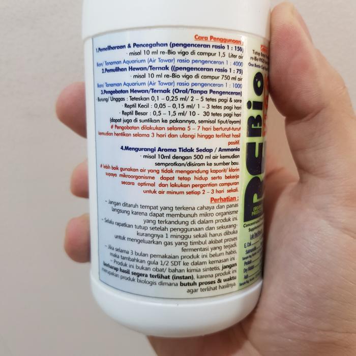 REBIO VIGO PROBIOTIK UNTUK VITAMIN HEWAN / GECKO