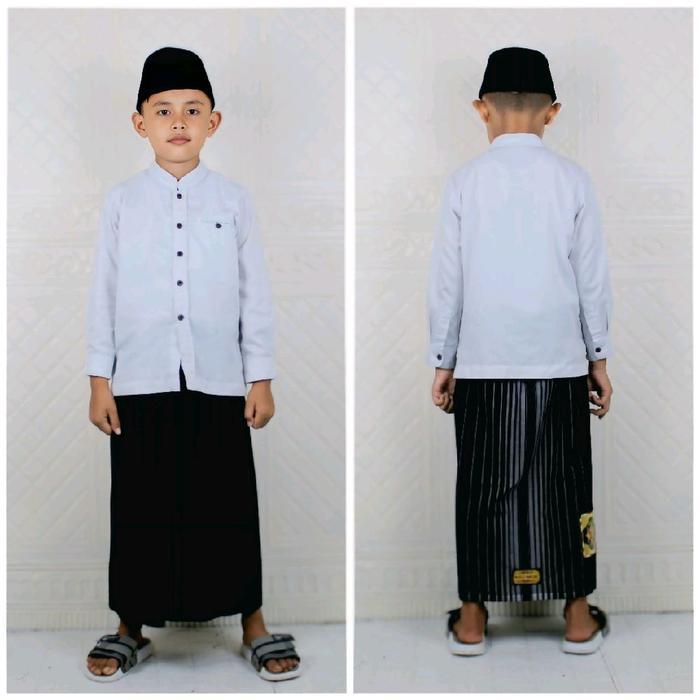 SARUNG INSTAN/ROK WADIMOR TUMPAL GARIS REMAJA DAN ANAK MUSLIM