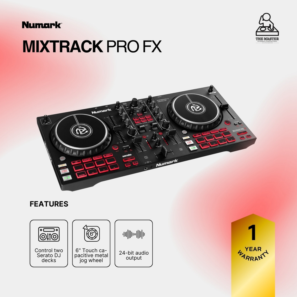 [Ready Stock] Numark Mixtrack Pro FX DJ Controller