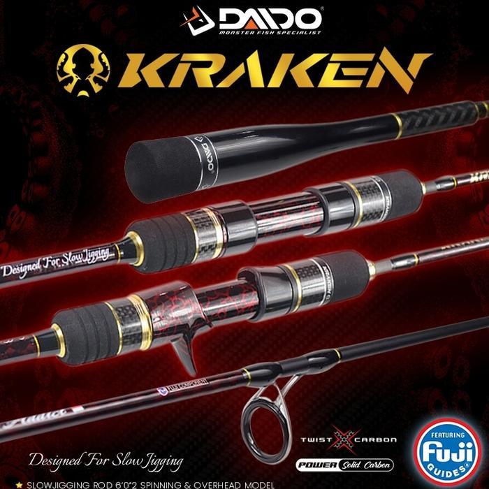 Daido - Joran Kraken Carbon Solid Slow Jigging - Joran Pancing