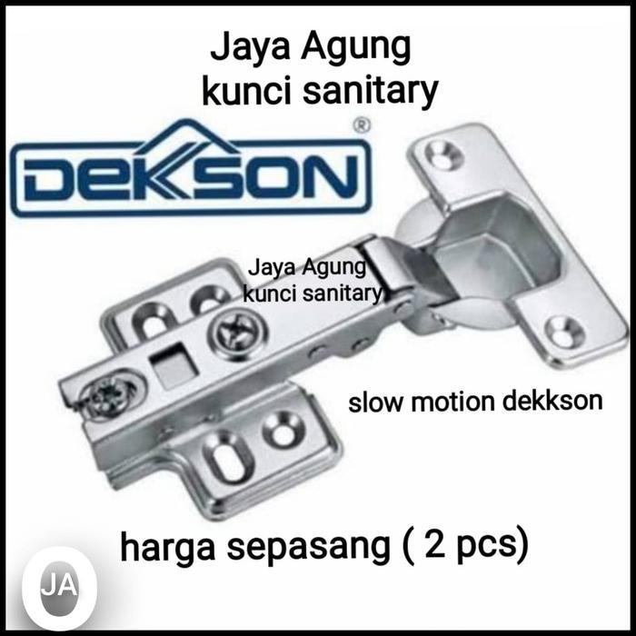 Engsel Sendok Slow Motion Dekkson/Dekson(Lurus 1/2,Full Bongkok)